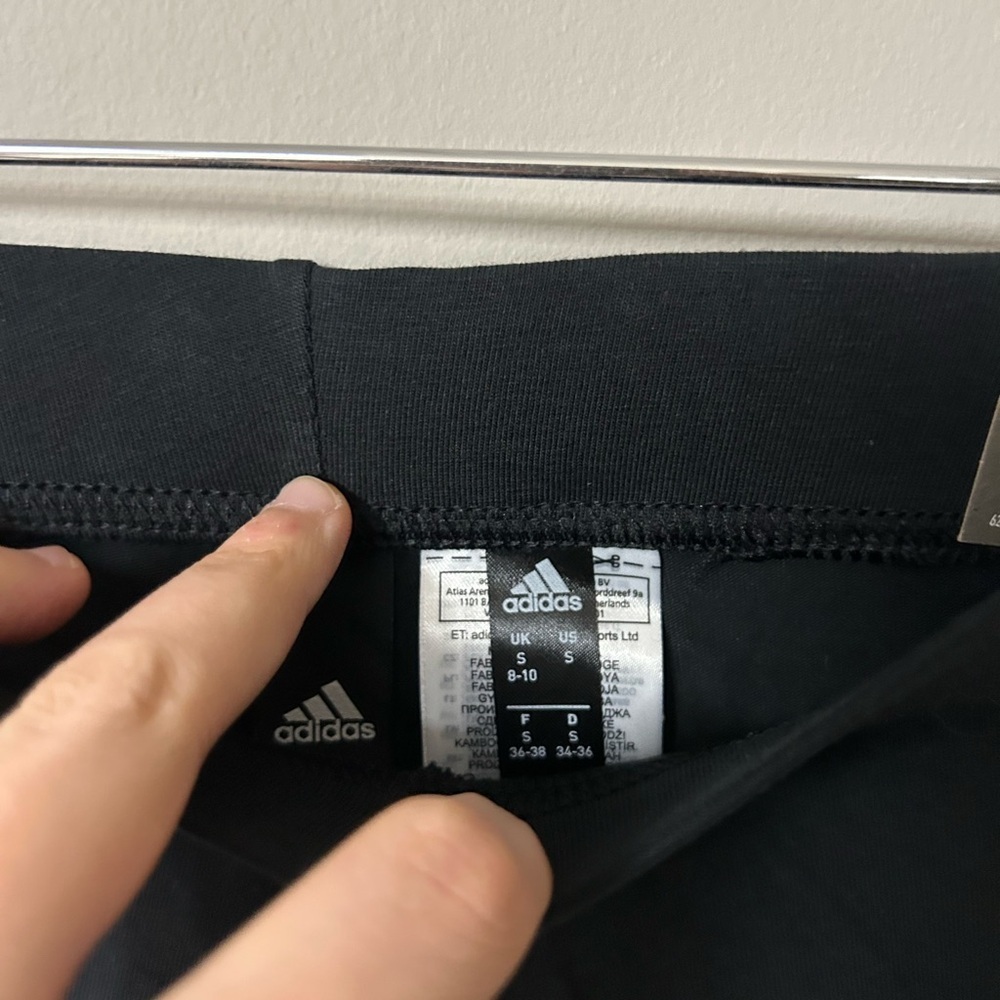 Adidas Black Tight Normal Length Leggings‎ - Picture 5 of 6